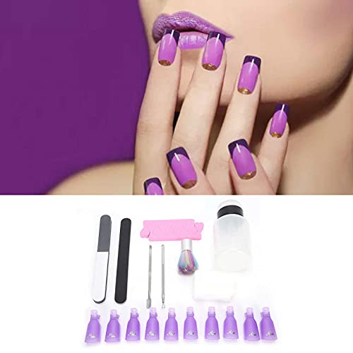 01 Gel Nagellak Remover Kit, Nagellak Remover Gereedschap Kit Nagellak Remover Clips Set voor Nagelsalons voor Thuis