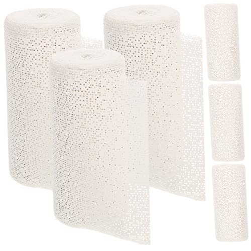 ULTECHNOVO 6 Stuks Rollen Gips Verband Gipsverband Voor Handwerk Kunst Buik Casting Tape Gipspoeder Voor Ambachten Gips Doek Gaas Tape Wit Garen Katoenen Garen Van Gipspoeder Hoge Kwaliteit