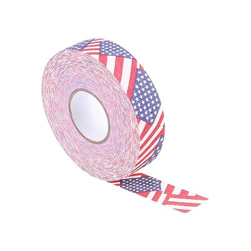 DIKACA katoenen hockeysticktape pvc-hockeystickverpakking hockey stick camouflage hockeytape gekleurd plakband vlekken tape voor het decoreren van hockeystick dikker maken grip band