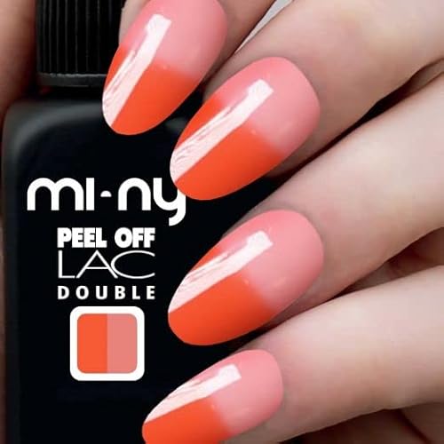 MI-NY PEEL OFF LAC ONE STEP DOUBLETHERMO CHANGE Nr. 2 ORANGE & ROZE 11 ml