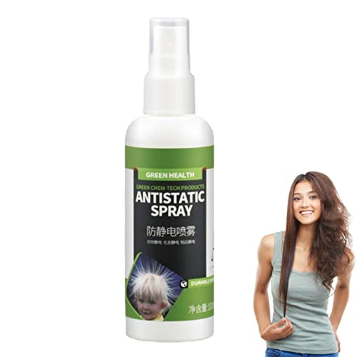 Eayoly Statische spray voor kleding,Draagbare statische bewakingsspray   Natural Static Cling Remover, Antistatische spray, Travel Size Hair Antistatische Spray, Static Cling