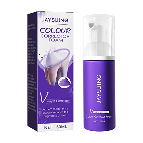 Generic Tanden Kleur Corrector Paars   60ml Tanden Reinigende Tandpasta   Kleurcorrectorschuim voor correct geel, tandpasta voor het reinigen van tanden