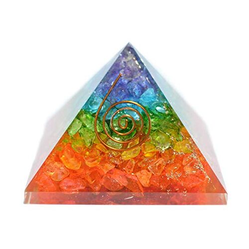 Blessfull Healing Reiki Healing Stone Fen Shui Gift Multi-Stone Piramide Chakra Energie -Zegende Genezing