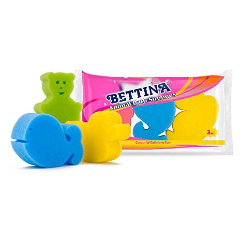 Bettina Dierlijke gevormde badsponzen 3 Pack