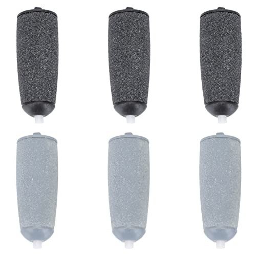 Healeved 6 Stuks vervangende voetslijpmachine rol pedicure-accessoire nagel gereedschap benodigdheden voor nail art accessoires voor voetslijpmachines vervangende koppen voor voetslijper