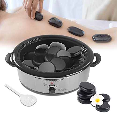 Bazargame Massage Hot Stone Warmteapparaat Hot Stone Massage Set Klein 6 liter hete stenen Massage Set voor warmtebehandeling hete stenen verwarming zonder steen