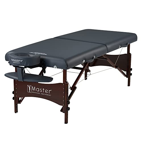 Master Massage Newport Mobiel massagebed massagebank cosmetica-ligstoel, massage-ligstoel, massage-ligstoel, koningsblauw
