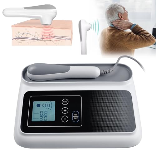 X&Z-XAOY Ultrageluid Therapie-apparaat Met Aanraakbediening Draagbaar Huisgebruik Pijn Verlichtingsapparaat 3-5 Versnellingen Intensiteit / (5-30min) Timer (Size : B)
