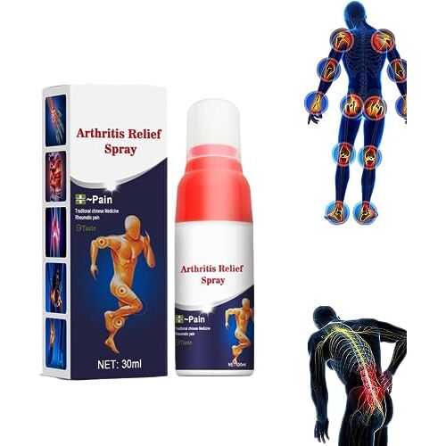 COALHO Lumbar Spine Cold Gel Spray, Pain Relief Spray, Natural Joint Pain Relief Spray, Stop Pain Spray & Relieve Pain (5 pieces)