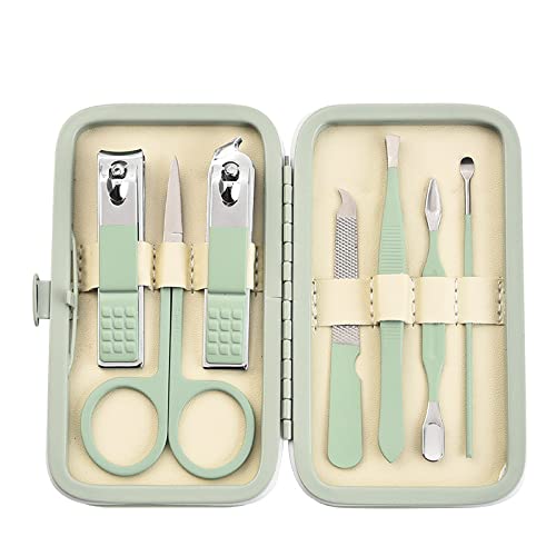 HALOC Schaar Nagelknipper Set Dode Huid Tang Nagel Kniptang Pedicure Mes Nagel Groef Alleen Ontsteking Nagel Manicure Tool,groen,2 STUKS