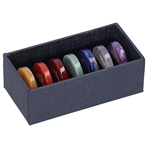 Shanrya Chakra Stones, Chakra Set Uniek voor genezing voor Meditatie voor Chakra Balancing voor Reiki