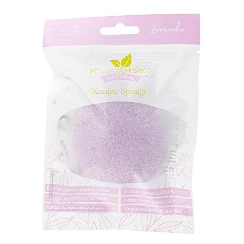 Brushworks Konjac spons, lavendel