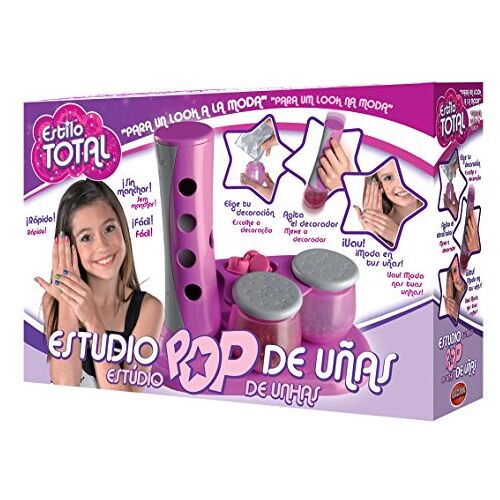 Bizak 3500501 Total Studio Pop nageldesign 35005019, roze, 255,8 x 203,7 x 71,9