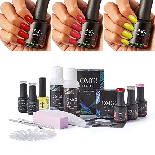 OMG! Nails Gellak Starterspakket Neon Party zonder lamp