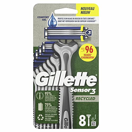 Gillette Wegwerpmesjes Sensor3 Recycled 8 stuks