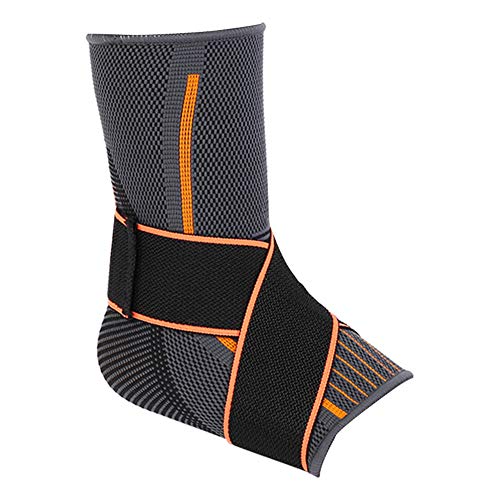 Deror Enkelsteun, elastische enkelsteun, enkelsteun, voor compressiebanden, enkelsteun, met verstelbare riem (Women Average Size (S))