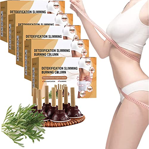 Yestrong Ontgifting en afslanken brandende kolom, moxibustion verzamelen energie en ontgifting afslanken brandende kolom, voor afslanken gewichtsverlies (5box/100pcs)