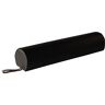 Master Massage 3/4-ronde Bolster, Zwart, 15 cm