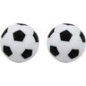 Yardwe 24 Stuks tafelvoetbal ballen tafelvoetballen zwart-witte voetballen Amerikaans voetbal kind