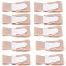 Natudeco 10PCS Hallux Valgus Apparaat Teen Separator Hallux Valgus Corrector Orthopedische Brace Teen Pad Hallux Pad