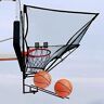 NADYE Basketbal rebounder netretoursysteem, hangende bal automatische retourapparatuur 180 ° draaibaar