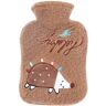 Luojuny Hand Warmer Bag Lekvrije Warme Buik Hervulbare Water Vullen Warm Water Bag Voor Thuis Tan 500ML