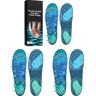 COALHO Plant Care Ice Silk Insoles, Plant Care Ice Silk Foot Pads, Ice Silk Breathable Insole, Ice Silk Arch Support Insoles (3Pair)
