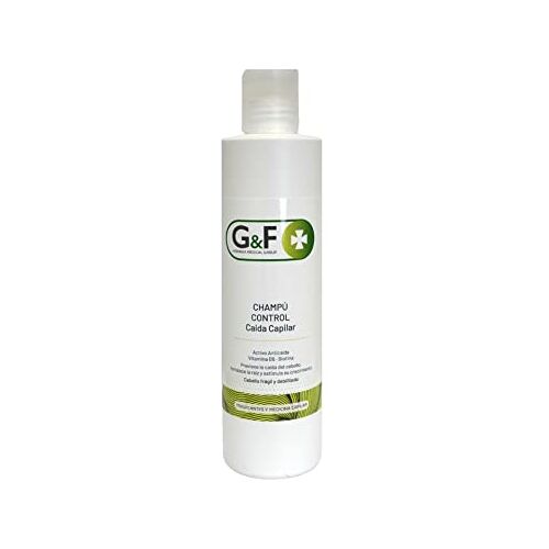 G&F TRANSPLANTES Y MEDICINA CAPILAR Shampoo voor haaruitval. Shampoo tegen haaruitval voor mannen en vrouwen in een fles van 300 ml. Shampoo tegen haaruitval. Stopt haaruitval en stimuleert de groei ervan. Voorkomt en stopt de val.