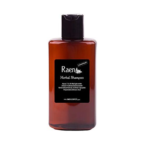 Raen Olijfblad Olie Shampoo (Voor alle haartypen) 220 ml 100% HANDMADE