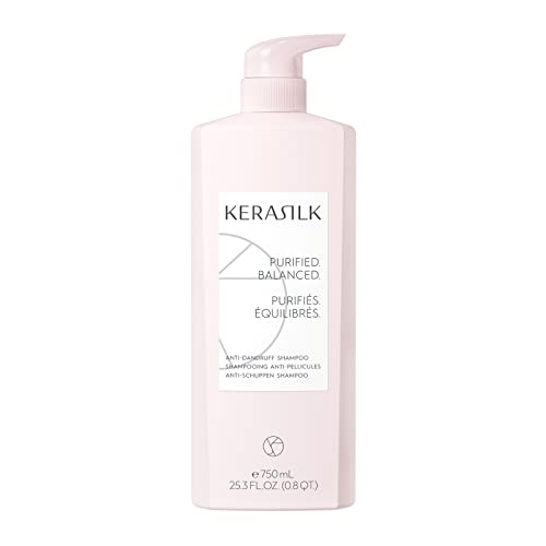 Kerasilk Essential Anti-Dandruff Shampoo, Antiroos Shampoo voor een gevoelige hoofdhuid en dunner wordend haar, 750 ml