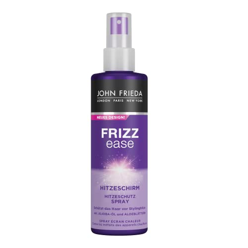 John Frieda Hittescherm hittebescherming spray Inhoud: 200 ml Uit de Frizz Ease serie Beschermt het haar tegen stylinghitte