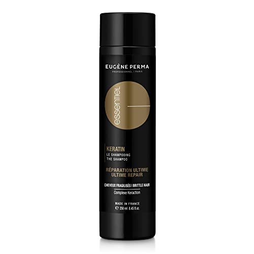 ESSENTIEL Keratin Ultieme reparatieshampoo voor zwak haar, ceder, 250 ml