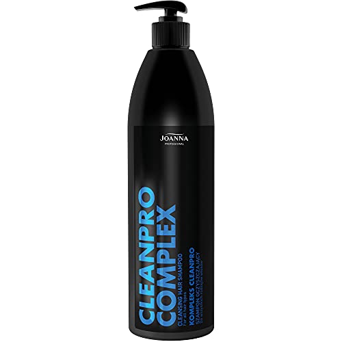 Joanna Professional CleanPro Complex Cleansing haarproducten diep reinigende shampoo verwijdert vuil, talg en stylingproducten maakt het haar fris met CleanPro-complex 1000 ml