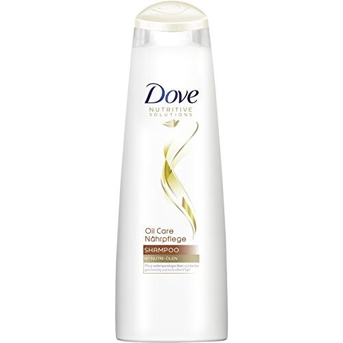 Dove Oil Care nutritionele verzorging, haarverzorging shampoo, 6 stuks (6 x 250 ml)