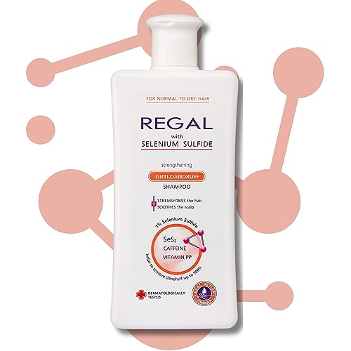 Regal Versterkende Anti-Roos Shampoo voor Droog Haar   Antiroosshampoo voor Droog Haar   Gezond, Schoon en Glanzend Haar   200 ML