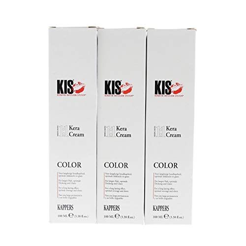 KIS Kappers  Kera Cream Kleurstoffen Haarkleur Hair Dye 100ml # 6KB / .43