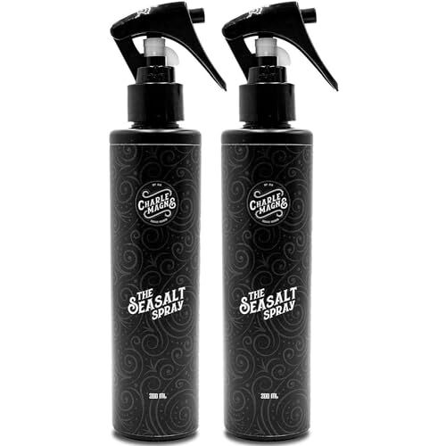 Charlemagne zee Sal Zout Spray Haar 3 Set Zout Spray voor haar (3 x 200 ml) Zoutwatersprayhaar zeezout spray mat Haarspray mannen Volume spray textuur sprayhaar matwaterspray