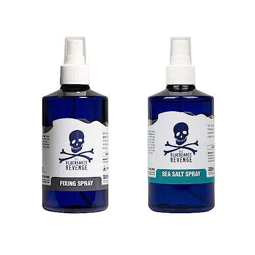 The Bluebeards Revenge Sea Salt Spray and Fixing Spray Bundle 300ml