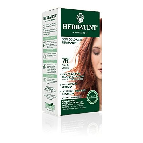 Herbatint Permanente kleurverzorging, 150 ml, 7R, koperblond