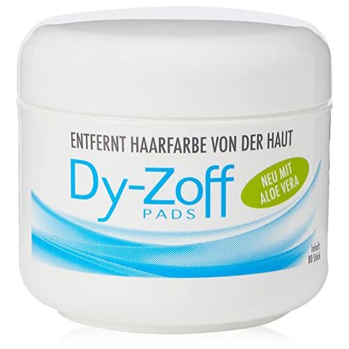 Barbicide King Dy-Zoff pads voor haarverfverwijderaar van de huid, 80 pads