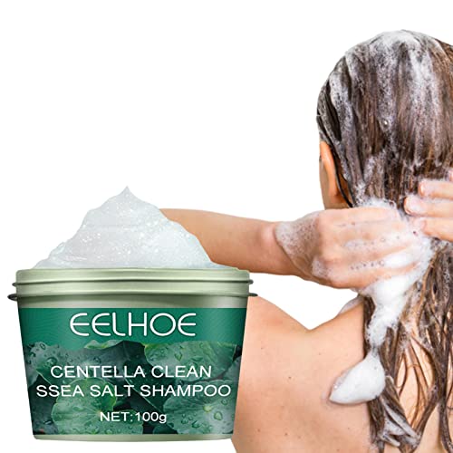 MISOYER Centella Scrubshampoo   Anti-roos Scrub Shampoo Jeukende hoofdhuid Shampoo,Centella Shampoo tegen jeukende hoofdhuid Verlichting, anti-roos en dermatitis 100g