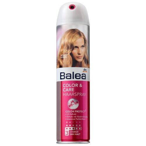 Balea Color & Care haarspray, 4 stuks (4 x 300 ml)