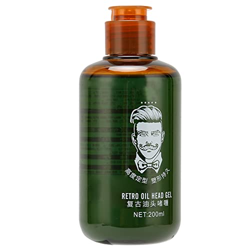 Yitre Haargel voor Mannen, Plantenextracten Haarwasgel voor Mannen 200ml voor Thuis