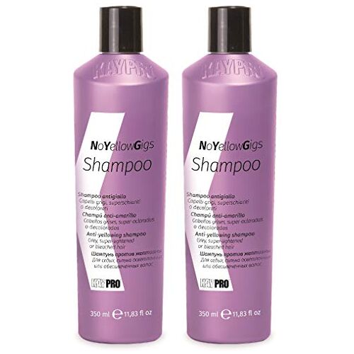 Kay Pro 2 Gigs Shampoo No Yellow  tegen gele zweet, 350 ml