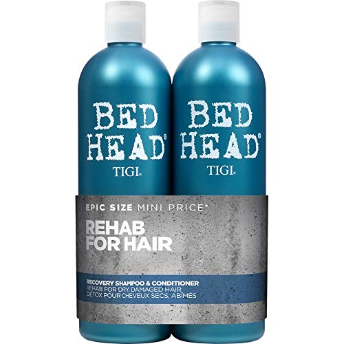 TIGI Bed Head Urban Antidotes, reparatieshampoo, 750 ml, shampoo en conditioner met sparpender.