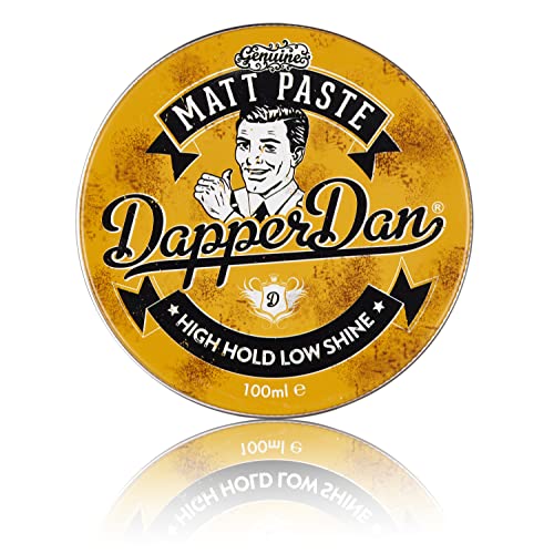 Dapper Dan Matt Paste, veelzijdig haarstylingproduct met sterke flexibele fixatie, 1 x 100 ml