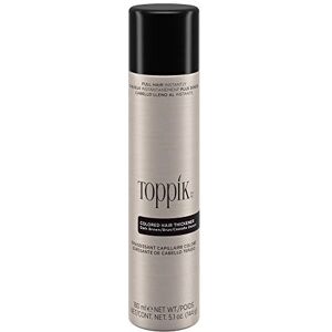 Toppik THTD12 Haarverdichtingsspray 180 ml, donkerbruin, bij gekleurd haar, voor vol uitziend haar,180 ml (1er-pakket)