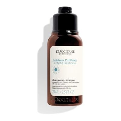 L'OCCITANE Aromachology Pure Frisheid Shampoo 75 ml Vet haar en hoofdhuid Gemaakt in Frankrijk L'OCCITANE Aromachology Pure Frisheid Shampoo 75 ml Vet haar en hoofdhuid Gemaakt in Frankrijk