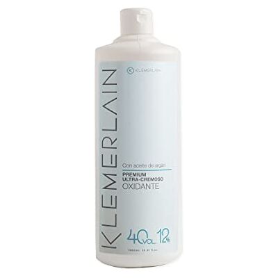 K KLEMERLAIN Valquer Klemerlain Gestabiliseerde Crème Waterstofperoxide 40 Volume 12%, Oxidatiemiddel voor permanente haarkleuring en -bleking K KLEMERLAIN Valquer Klemerlain Gestabiliseerde Crème Waterstofperoxide 40 Volume 12%, Oxidatiemiddel voor permanente haarkleuring en -bleking