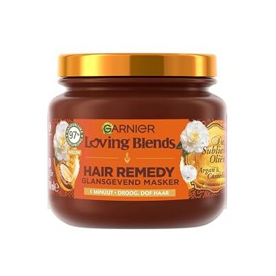 Loving Blends Argan & Cameliaolie Masker 340 ml Loving Blends Argan & Cameliaolie Masker 340 ml